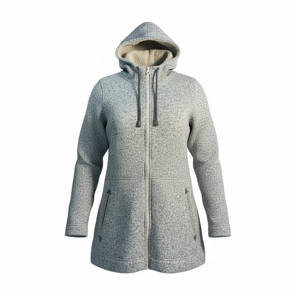 Eddie Bauer Jackets & Blazers - Eddie Bauer Women's Gray Fleece Jacket